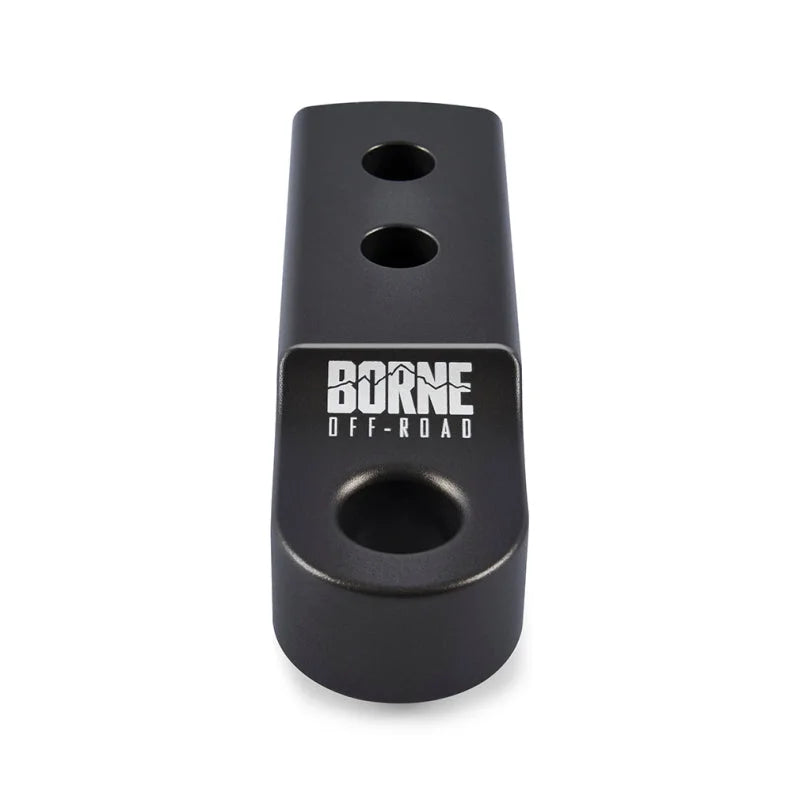 Borne Off-Road CNC Hitch Receiver Shackle 2in Hard Anodized - Detail View