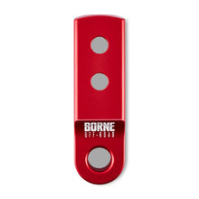 Load image into Gallery viewer, Borne Off-Road CNC Hitch Receiver Shackle 2in Red - Side View