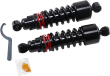 Load image into Gallery viewer, Burly Brand Slammer Plus Shocks - Black - FXD B28-1207B - Main Product View