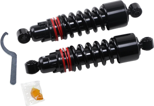 Burly Brand Slammer Plus Shocks - Black - FXD B28-1207B - Main Product View