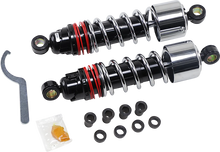 Load image into Gallery viewer, Burly Brand Slammer Plus Shocks - Chrome - XL B28-1205 - Main Product View