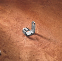 Load image into Gallery viewer, Cable Bracket - Clutch - '80 - '86 - Chrome DragSpecialties 71290 - Side View