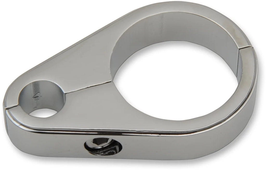 Cable Clamp - Dual Throttle - Die-Cast - 1-1/4" Frame DragSpecialties 11-0275 - Side View