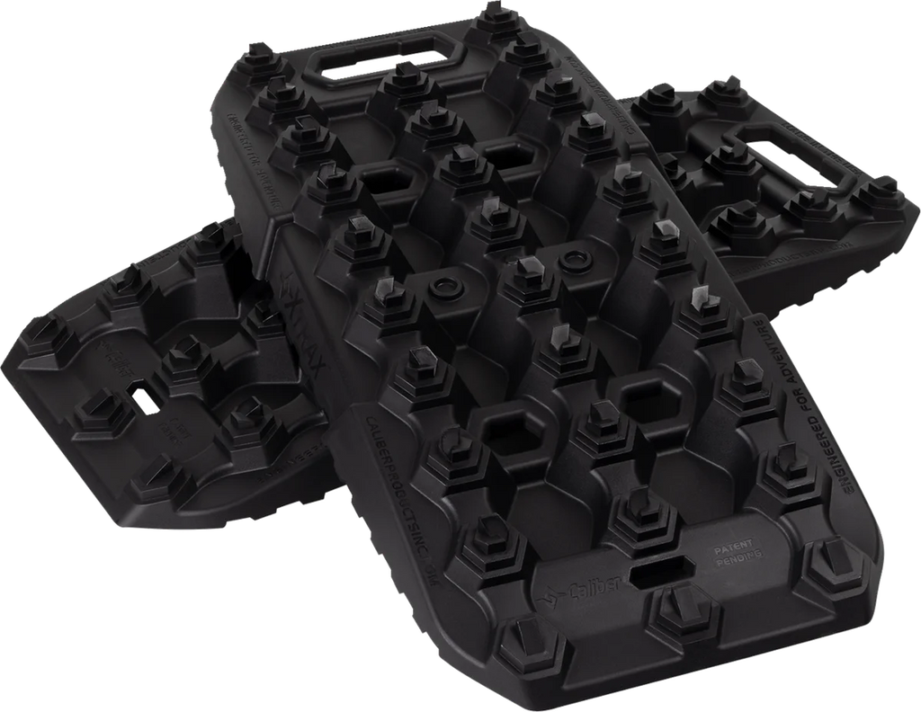Caliber VTrax - Off-Road Recovery Boards - Black 13567-BLK - Back View