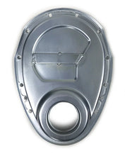 Load image into Gallery viewer, Champ Pans SBC Timing Cover - 75 & Newer w/Strap CP136WS