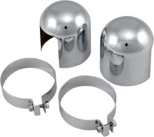 Load image into Gallery viewer, Chrome Shock Top Cap - '58-'64 FL DragSpecialties 13620 - Main Product View