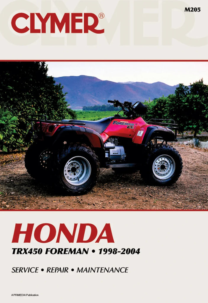 Clymer Manual - 350 Warrior CM4875 - Side View
