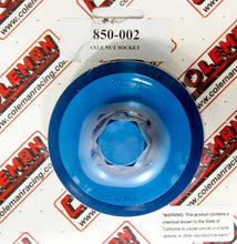 Load image into Gallery viewer, Coleman Machine Spindle Nut Socket SCP/ GN TAB STYLE 850-002