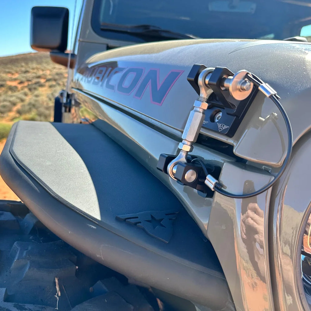 Combat Off Road JK/JL/JT Billet Aluminum Hood Latch Set 99-1090 - Additional View 5
