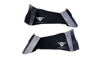 Combat Off Road Jeep JK/JKU Aluminum Inner Fender Liners - Rear Pair 15-1069 - Main Product View