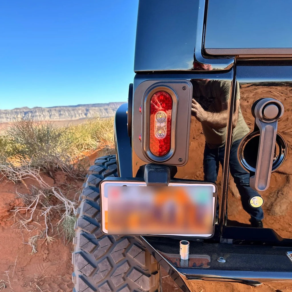 Combat Off Road Jeep JK/JKU Wrangler Off Road LED Tail Light Kit 15-1050 - Installation View
