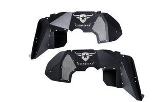 Combat Off Road Jeep JL/JLU Wrangler Aluminum Inner Fender Liners - Front Pair 25-1066 - Main Product View