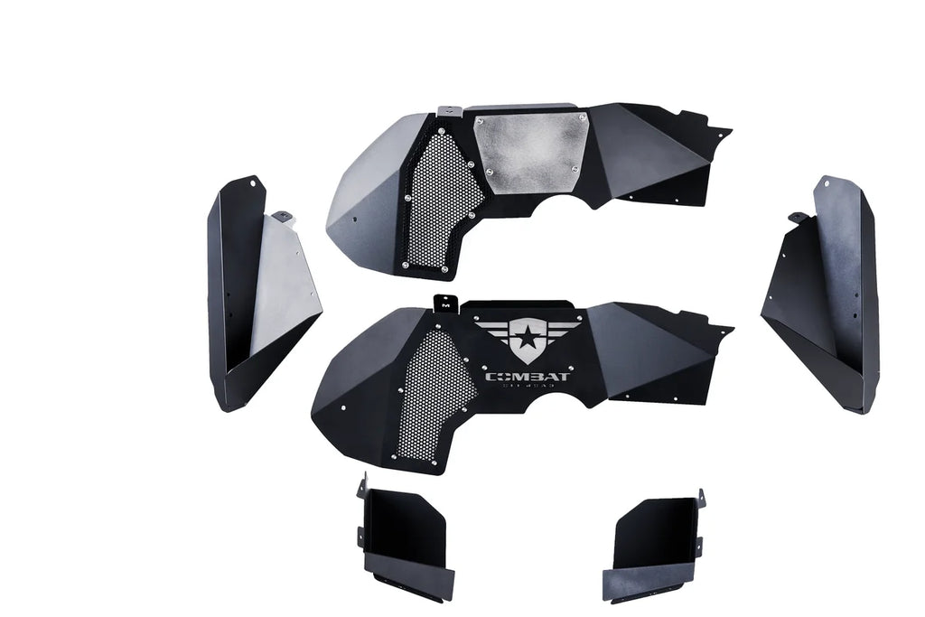 Combat Off Road Jeep JL/JLU Wrangler Aluminum Inner Fender Liners - Front Pair 25-1066 - Additional View 5