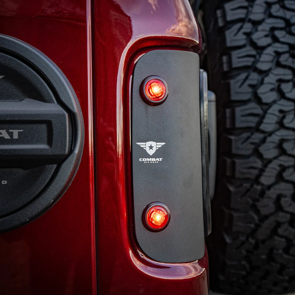 Combat Off Road Jeep JL/JLU Wrangler Off Road LED Tail Light Kit 25-1050 - Back View