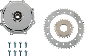 Conversion Sprocket Kit - Chrome - '09-'16 DragSpecialties 201406 - Main Product View