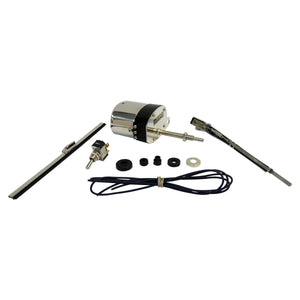 Crown Automotive Jeep Replacement 12 Volt 1-Speed Stainless Wiper Motor Kit 12VST - Main Product View