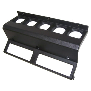 Crown Automotive Jeep Replacement Black Instrument Housing Panel for 1987-1995 Jeep YJ Wrangler 5AD88LTB