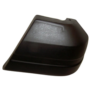 Crown Automotive Jeep Replacement Black Left Front Bumper End Cap; Clip Fastener for Various Jeep Vehicles 55234545