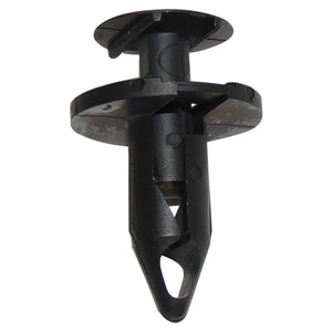 Crown Automotive Jeep Replacement Black Plastic Push-In Fastener for Various Jeep, Chrysler, Fiat & Dodge Vehicles 6503598