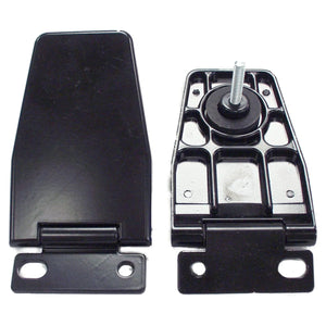 Crown Automotive Jeep Replacement Black Right Liftgate Hinge for 91/95 Jeep YJ Wrangler or 97/06 Jeep TJ Wrangler 5013722AB