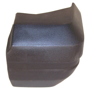 Crown Automotive Jeep Replacement Bumper End Cap, Right Rear, Black 52000192