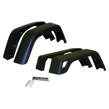 Load image into Gallery viewer, Crown Automotive Jeep Replacement Fender Flare Kit for 97-06 TJ Wrangler; 6-5/8" Wide; Incl. 4 Flares and Hardware 55254918K7