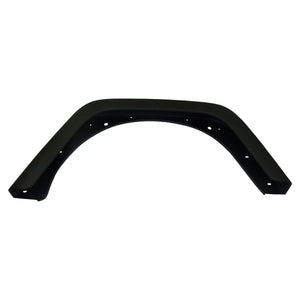 Crown Automotive Jeep Replacement Fender Flare, Left Rear, Black Textured, w/o Sahara or Rubicon Package 55175727
