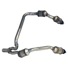 Load image into Gallery viewer, Crown Automotive Jeep Replacement Front Exhaust Pipe w/ 4 Catalytic Converters for 07-09 JK Wrangler w/ 3.8L Eng. 52059930AH