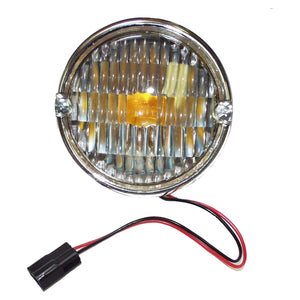 Crown Automotive Jeep Replacement Front Parking Light for 1976-86 CJ-5, CJ-7, CJ-8; L or R; w/ 2 Screws in Lens J5752771