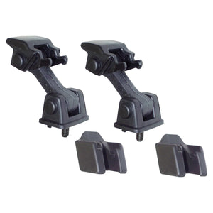 Crown Automotive Jeep Replacement Hood Catch Kit, Left & Right, Black 55176636K2