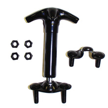 Load image into Gallery viewer, Crown Automotive Jeep Replacement Hood Catch Kit, Left or Right, Black, Rubber Coated HC4