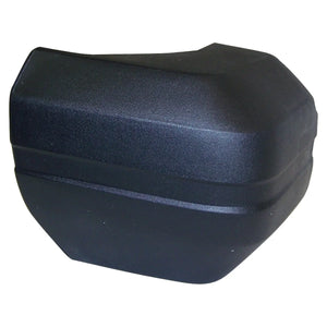Crown Automotive Jeep Replacement Left Rear Black Bumper End Cap for 84/96 XJ Cherokee 55022077