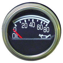 Load image into Gallery viewer, Crown Automotive Jeep Replacement Oil Pressure Gauge for 1976-86 Jeep CJ-5, CJ-7, CJ-8, Fits in a 2" Hole J5750279