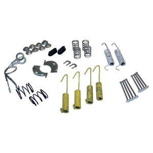 Crown Automotive Jeep Replacement Rear Drum Brake Hardware Kit for 78-89 Jeep CJs, YJ, XJ, MJ w/ 10"x1.75" Brakes 4636777