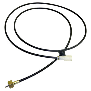 Crown Automotive Jeep Replacement Speedometer Cable for 1987 to 1990 YJ Wrangler, w/o Cruise Control; 97" Length 53005084