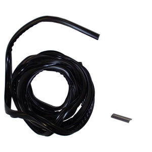 Crown Automotive Jeep Replacement Windshield Molding Kit, w/ Clip 55010655K
