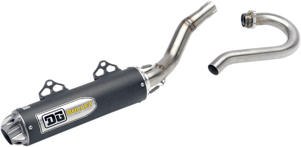 DG Performance Bullet Complete Exhaust 105-4160 - Side View