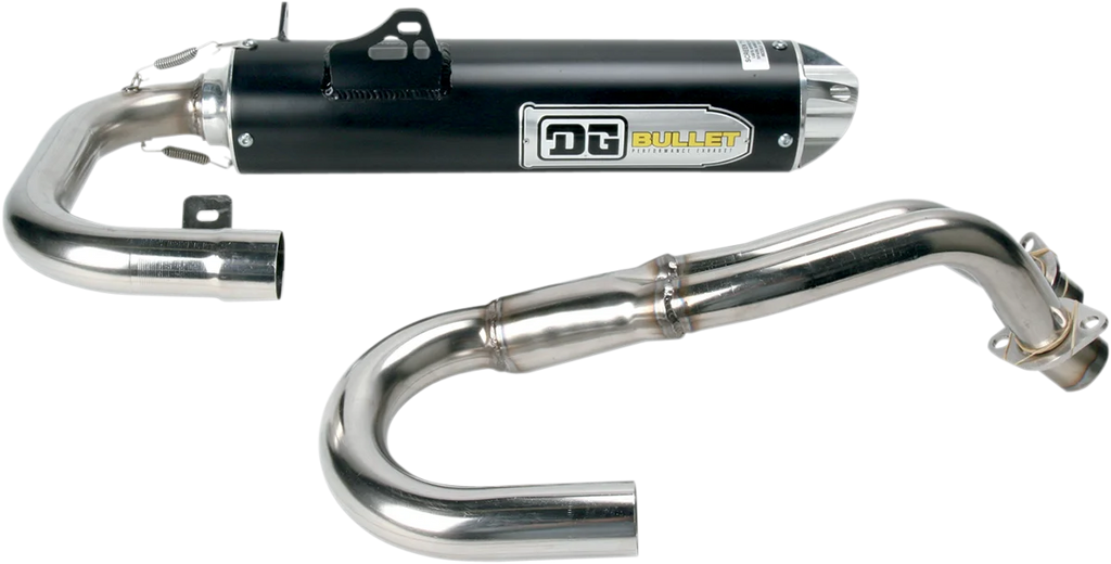 DG Performance Bullet Complete Exhaust 105-4300 - Side View