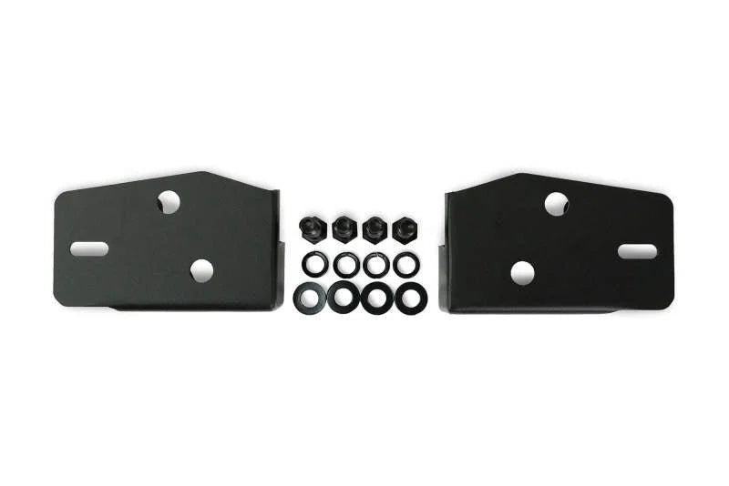DV8 Offroad 21-22 Ford Bronco Crash Bar Caps w/ Accessory Mount - Back View