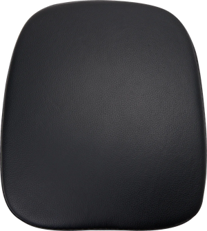 Danny Gray Detachable Pillion Pad - Black - Extra Wide 501-1 - Main Product View