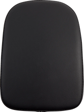Load image into Gallery viewer, Danny Gray Detachable Pillion Pad - Black - Narrow 500 - Side View