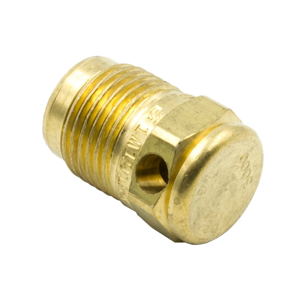 Dedenbear CO2 BOTTLE VALVE SAFETY DISK, 3K PSI BURST, FOR 10 OZ. & 2.5 LB BOTTLES, MALE ABVSM - Side View