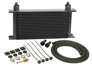 Derale 19 Row Series 10000 Stack Plate Transmission Cooler Kit, -6AN 13403 - Main Product View
