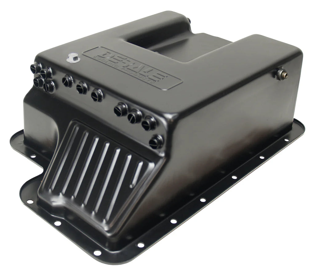 Derale Transmission Cooling Pan, Reduces Fluid Temps up to 50°F, Increase Capacity 14208 - Installation View