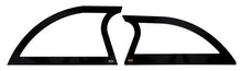 Load image into Gallery viewer, Dominator Race Body Aluminum Sails Black Pair Open Style 805-AL-BK