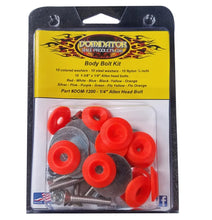 Load image into Gallery viewer, Dominator Race Body Body Bolt Kit Flou Orange Allen Head 1200-A-FLO-OR