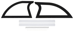 Dominator Race Body Sail Panel Pair Late Model Black 830-BK