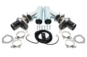 Doug's Headers 2.5in Exhaust Cutout Kit Electric (pair) DEC250AK