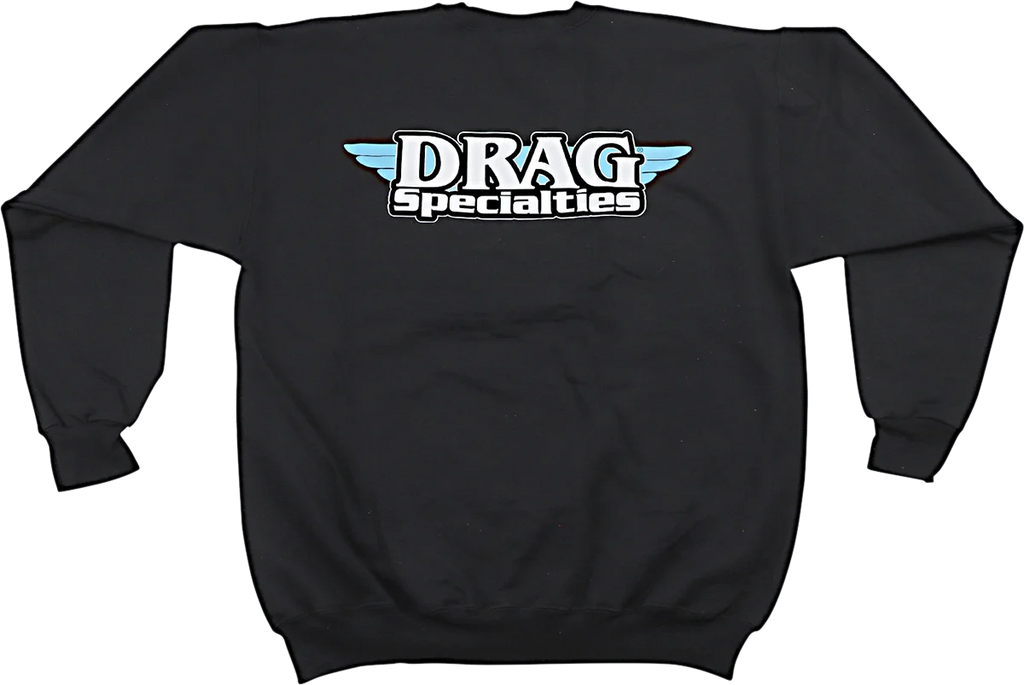 Drag Specialties Sweatshirt - Black - Large DragSpecialties 111827 - Side View
