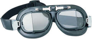 DragSpecialties Red Baron Goggles - Matte Black 220001-BX3 - Main Product View